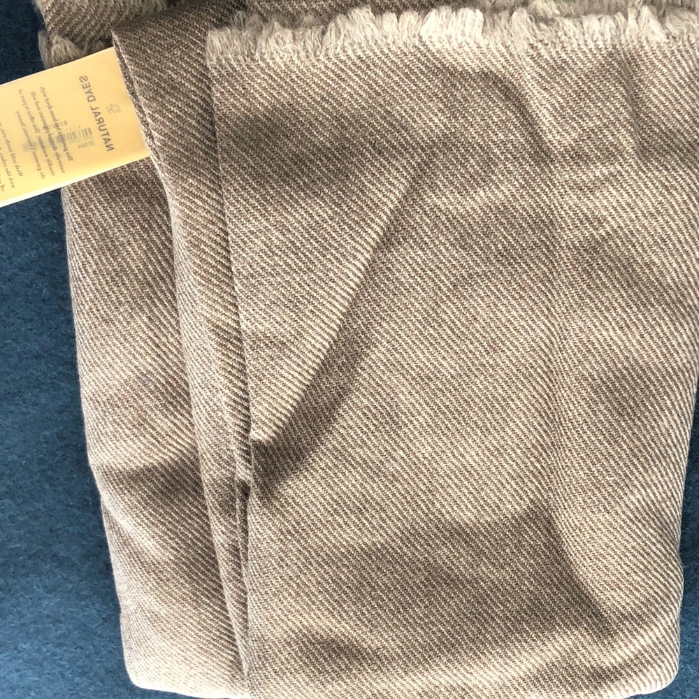 Wool Shawl by Umber and Ochre NWT